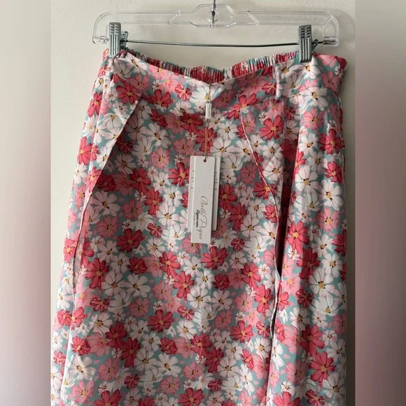 NEW! Belle Poque High Low A Line Skirts Vintage High Waisted Midi Flowy Skirt